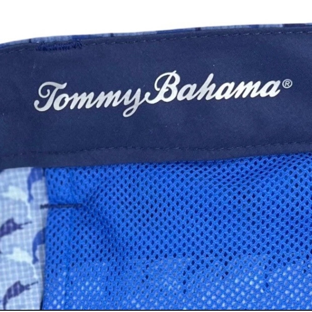 Tommy Bahama IslandActive Blue Marlin Cargo Shorts Mens 38 Quick Dry Mesh Lined - Picture 5 of 7